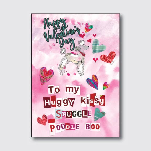 Poodle Boo for wholesale by Chique Lixo Greeting Cards