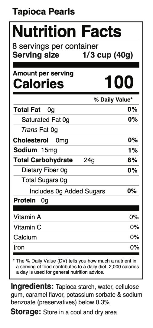 bobagreen - Wholesale DIY Drink Kit - Tapioca Pearls/Boba/Bubbles2