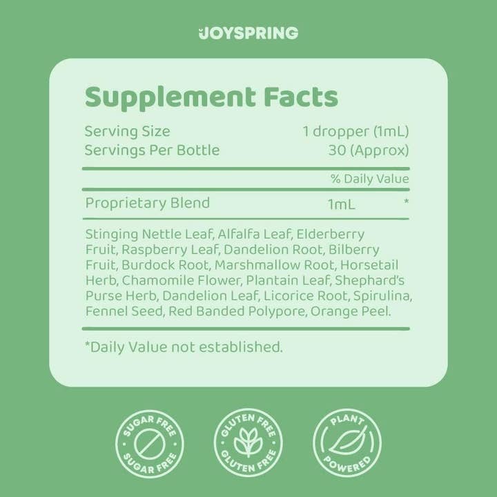 JoySpring - Wholesale Oral Supplement/Vitamin - Toddler Multivitamin Liquid Drops, Daily Vitamin Formula