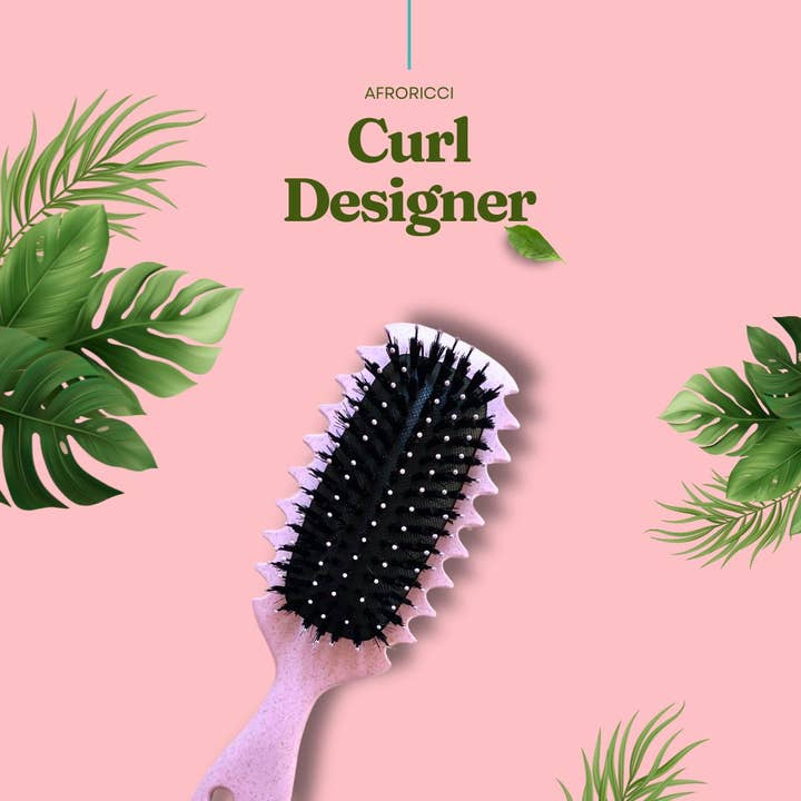 Cepillo Curl Designer - Color Lila para venta al por mayor de AFRORICCI