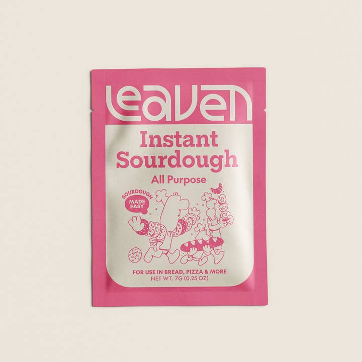 Levain Instantané - Tout Usage | 0,25 oz | Vente au Détail pour la vente par Leaven Foods