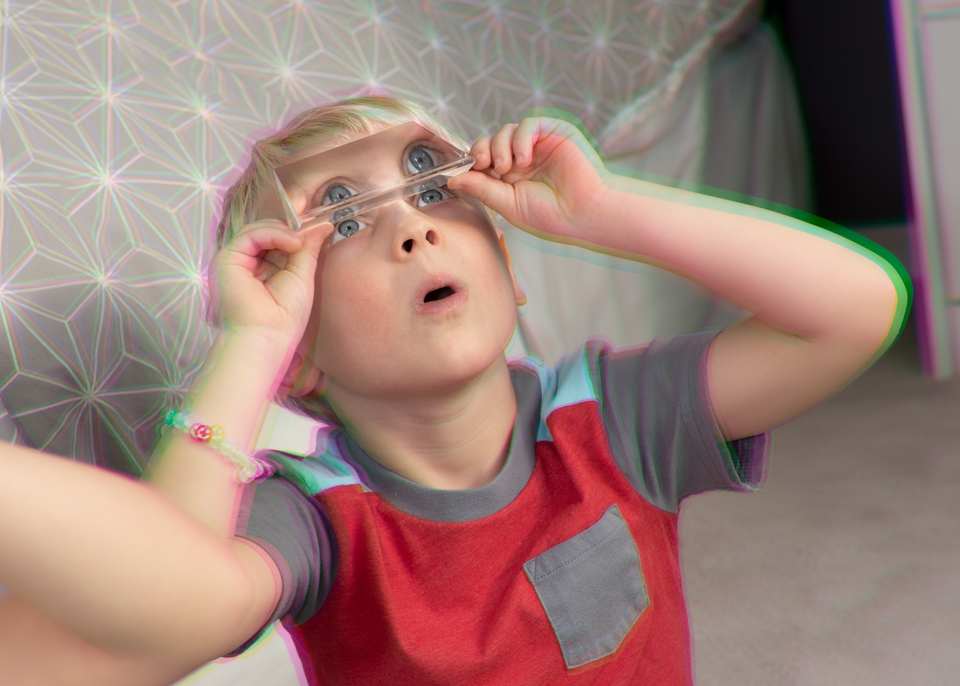 TEDCO Toys - Vente Jouet classique – enfant - Grand Prisme Acrylique – 4,5 Pouces1