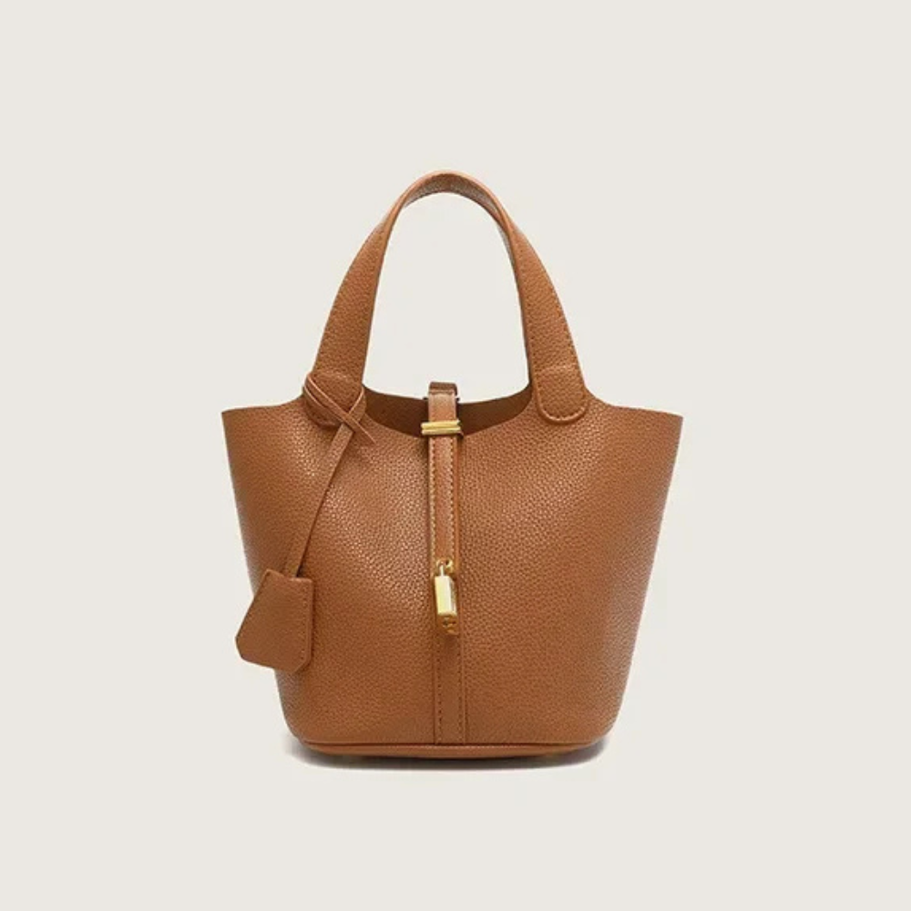 Ashlen - Wholesale Top Handle Bag - Women's - BELLATREND™ | LEATHER BUCKET HANDBAG7