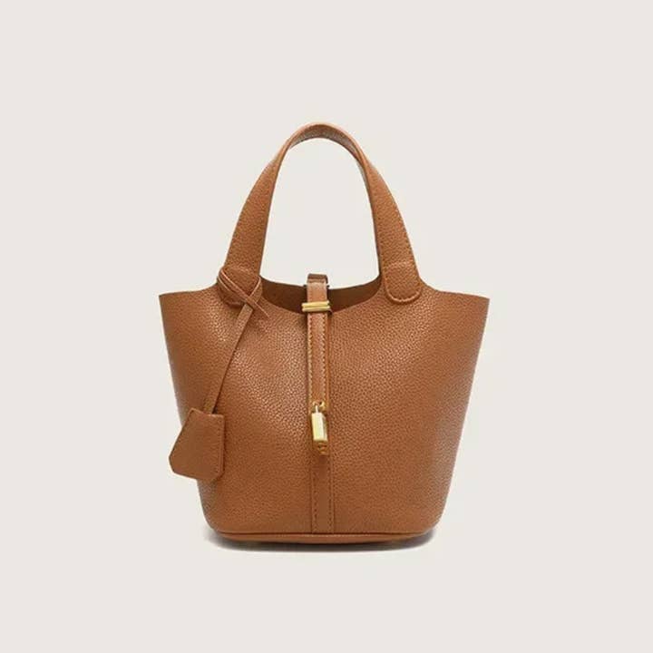 Ashlen - Wholesale Top Handle Bag - Women's - BELLATRENDâ„¢ | LEATHER BUCKET HANDBAG7