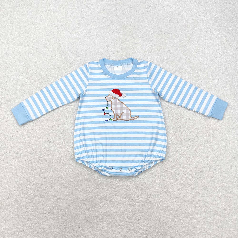 Aier Wholesale - Wholesale Bodysuit (Non-Footed) - Baby - Baby Boys Girls Christmas Sibling Dogs Tops Rompers2
