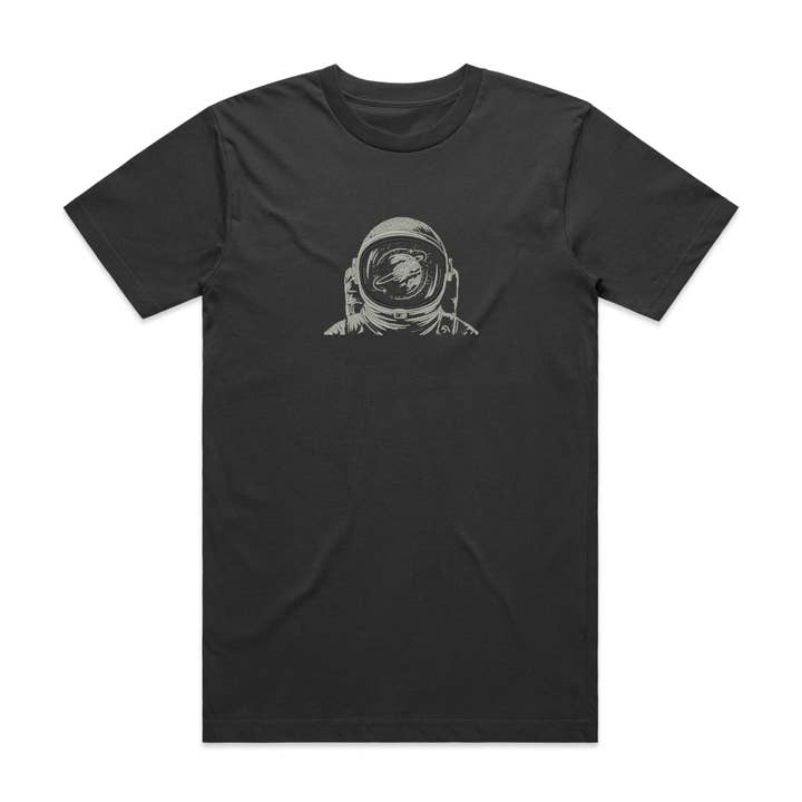 Astronaut - Embroidered Tubular Tee | 5050 for wholesale by Nwyrkr