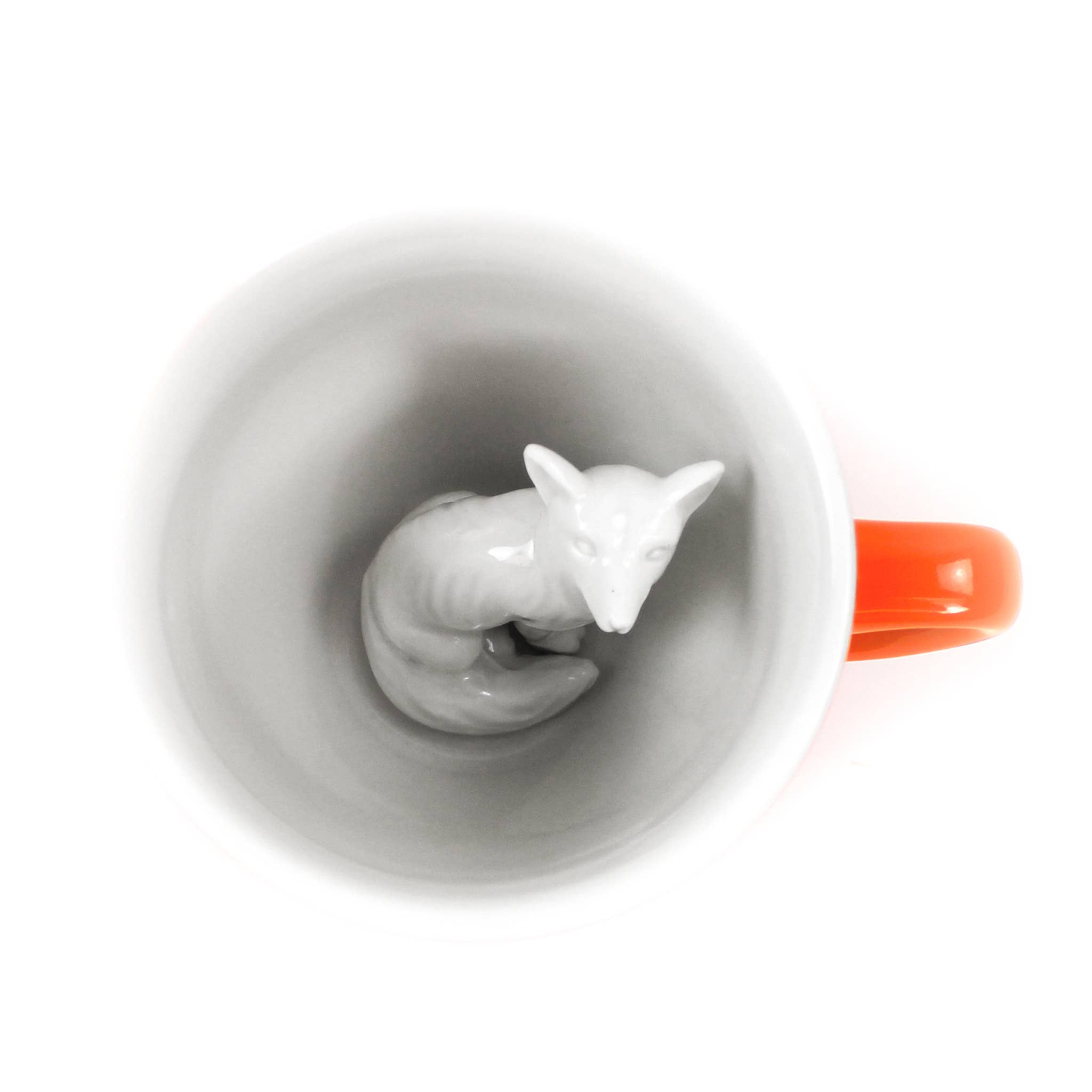 Rød Orange Ræv | Keramisk Overraskelseskrus Gave (11 oz. Rød Orange) for engroshandel på Faire1