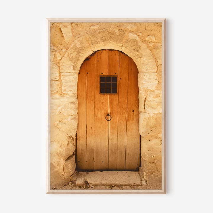 Provencal Door Fine Art Matte Print (Unframed) for wholesale by The Weithouse Print Shop