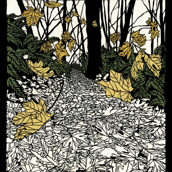 Elizabeth VanDuine - Wholesale Poster - 11" x 14" Poster #104 The Sound of Leaves Falling0