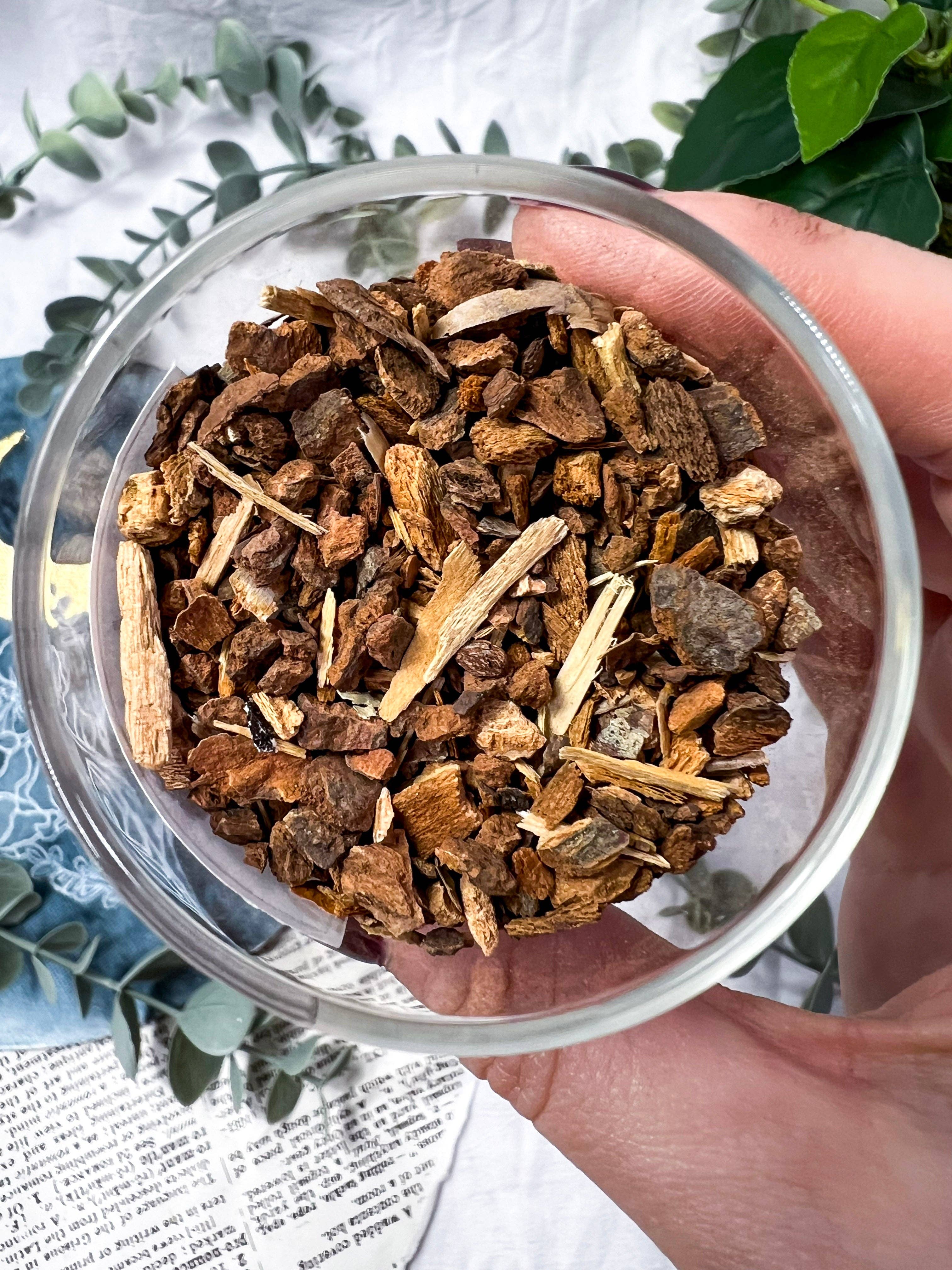 Moon Street Kits - Vente Accessoire de méditation - Écorce de cerisier sauvage pour la voix, la respiration et la communication spirituelle2