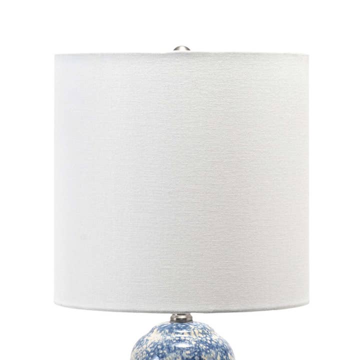 bleu Lampe de table en céramique Watts de 25 po en vente sur Faire4