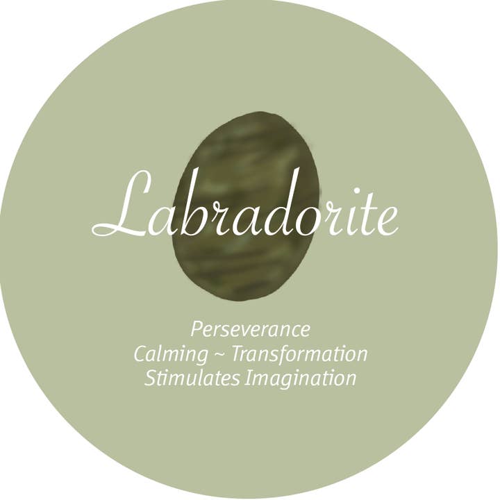 CONQUERing - Vendita all'ingrosso Anelli con pietra singola/solitario - Elemento in cristallo rotondo in labradorite (grado standard, senza labradorescenza/flash)2