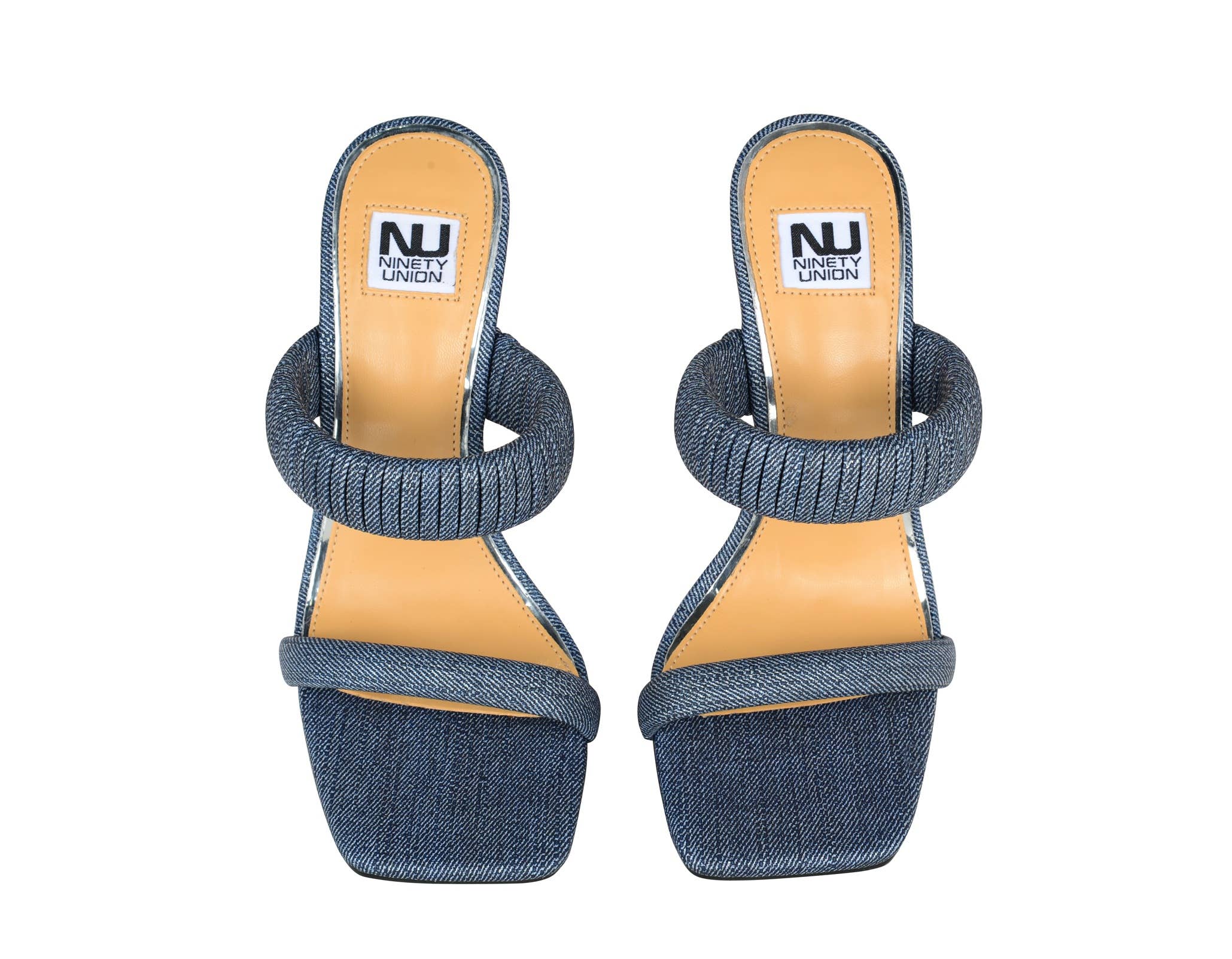 LADY COUTURE – Engroshandel Højhælede sko - Dame – Ninety Union RADDLE metalhæl plisseret tobåndsglide58