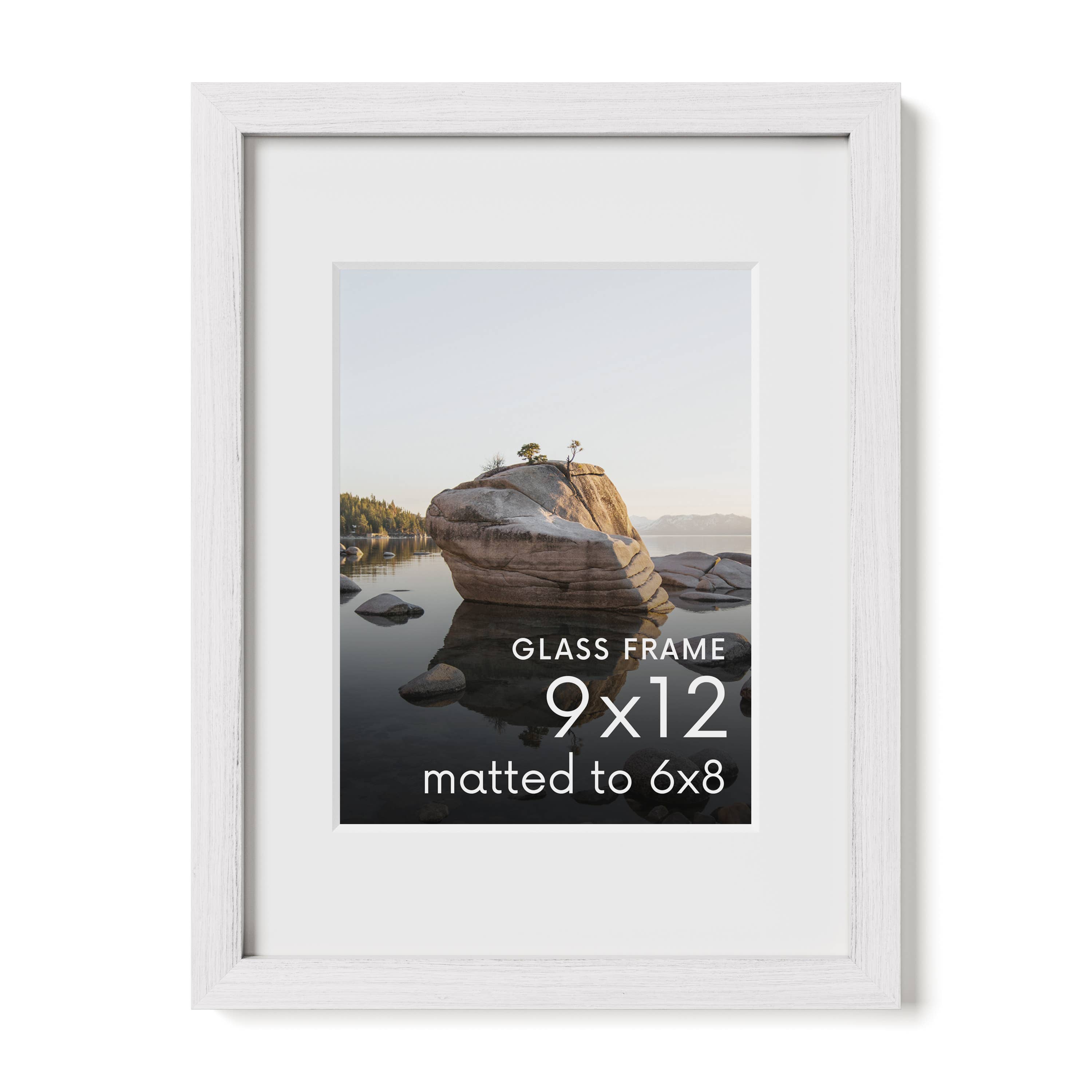Haus and Hues - Wholesale Picture Frame - White Oak Frame with Glass6
