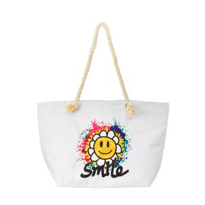 The Original Smiley Face Tote Bag for Sale by TeeCrates