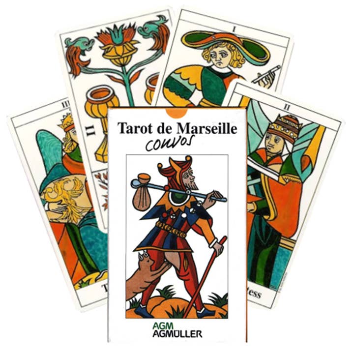 Cardshouse - Wholesale Tarot Cards - Tarot De Marsella Convos Cards Spanish Edition Agm