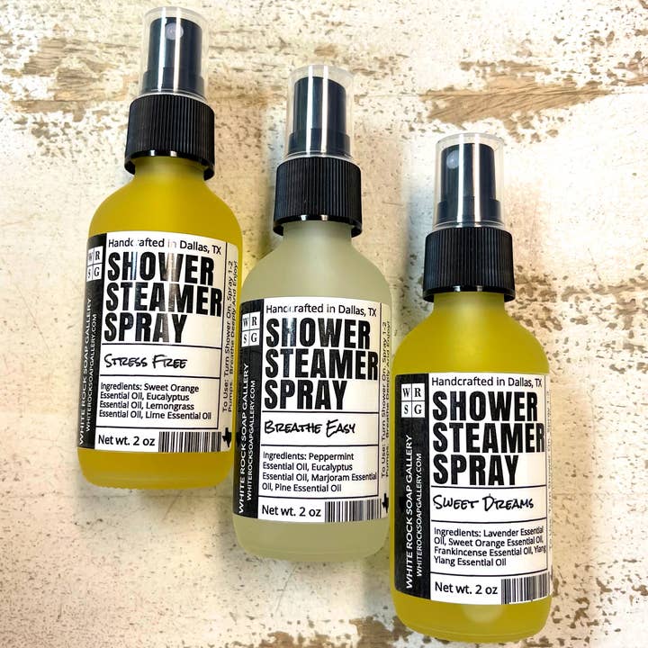 White Rock Soap Gallery - Wholesale Aromatherapy Mist - Shower Steamer Spray