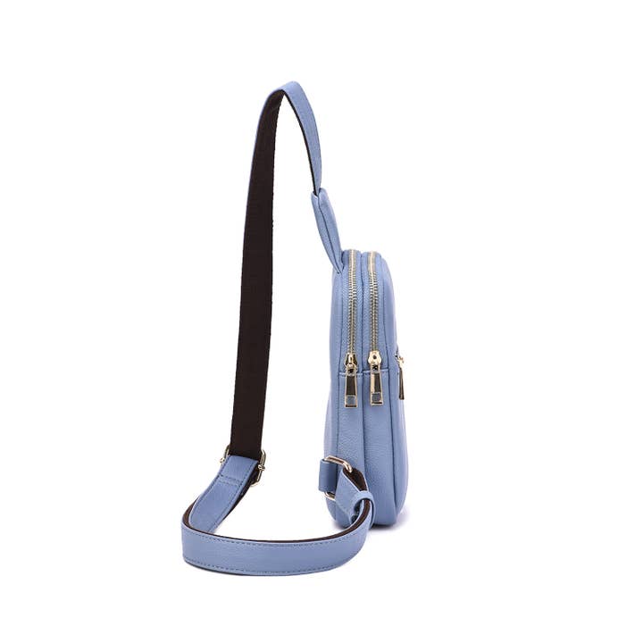 Mellow World - Wholesale Crossbody Bag - Women's - Justine 2 Compartment Sling Bag