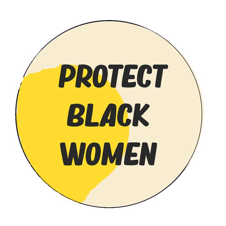 Beskyt Sorte Kvinder | Big Button for engroshandel hos Diamonds Anjell