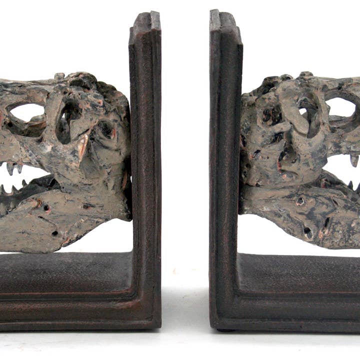 Modern World by Contrast Inc. – wholesale Bookend – Faux T-Rex Tyrannosaurus Rex Bookends Set of 22
