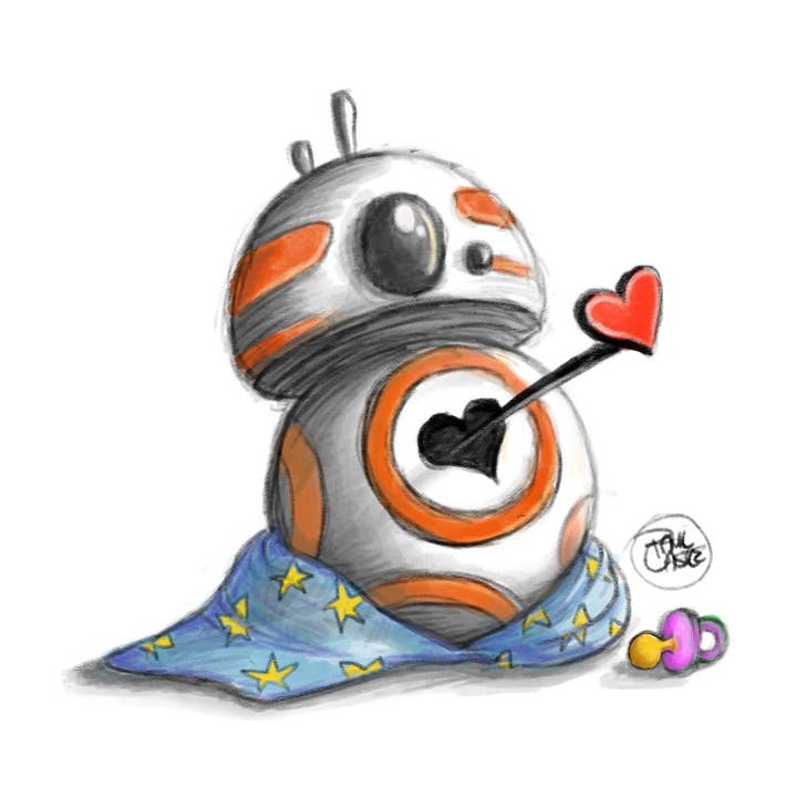 Paul Castle Studio - Wholesale Art Print - Baby BB - Art Print3