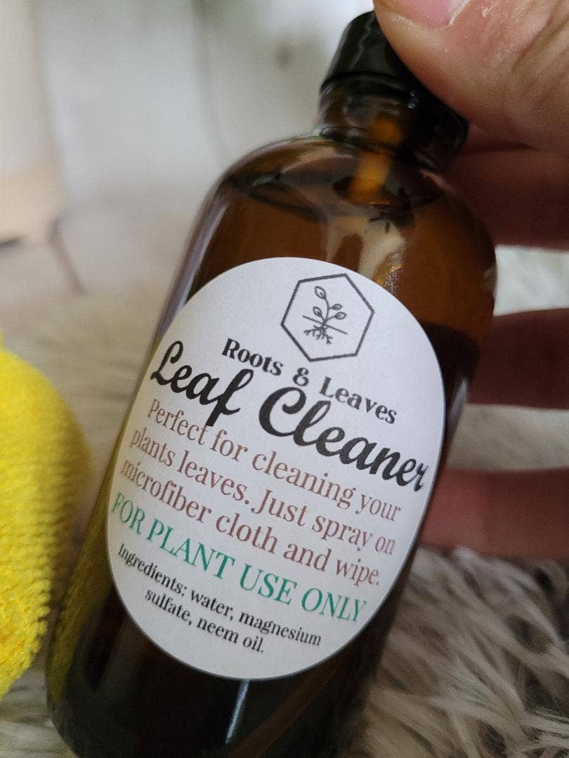 Roots & Leaves – Großhandel Zerstäuber für Pflanzen – Blatt-Reinigungsspray. Pflanzen-Spray.1