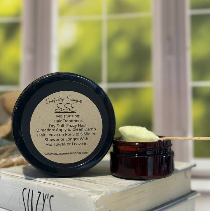 Suzy Spa Essentials - Wholesale Hair Mask - Hydrating Deep Conditioning Hair Mask, 4 oz & 8oz