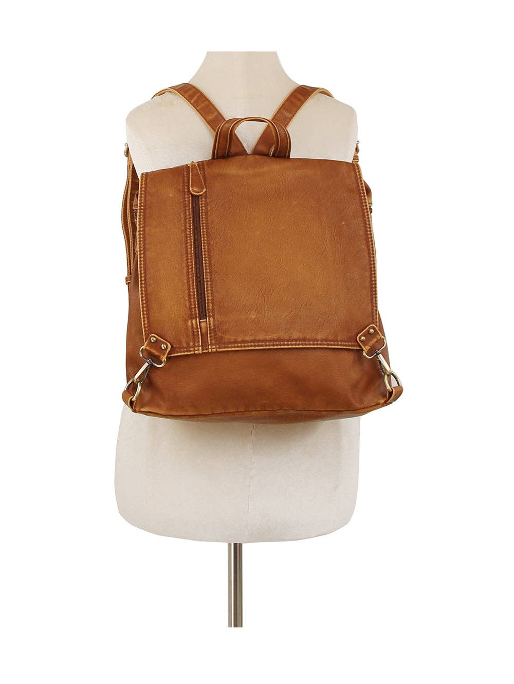 Handbag Factory Corp - Wholesale Backpack - Women's - Boxy Flap Backpack4