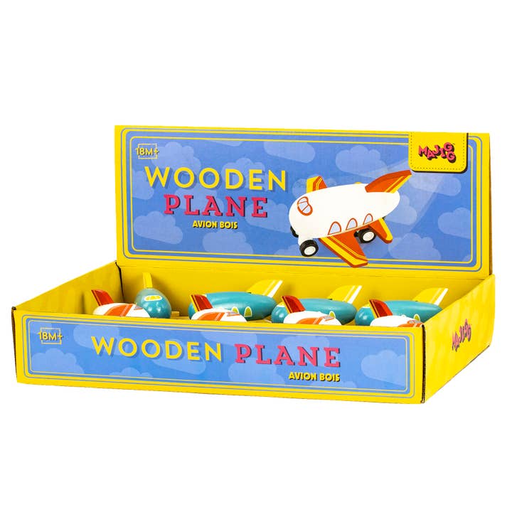 Keycraft - Wholesale Toy Plane - Kids - Majigg Wooden Airplane Toy2