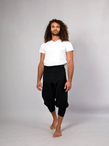 Sadhak men's yoga short - White