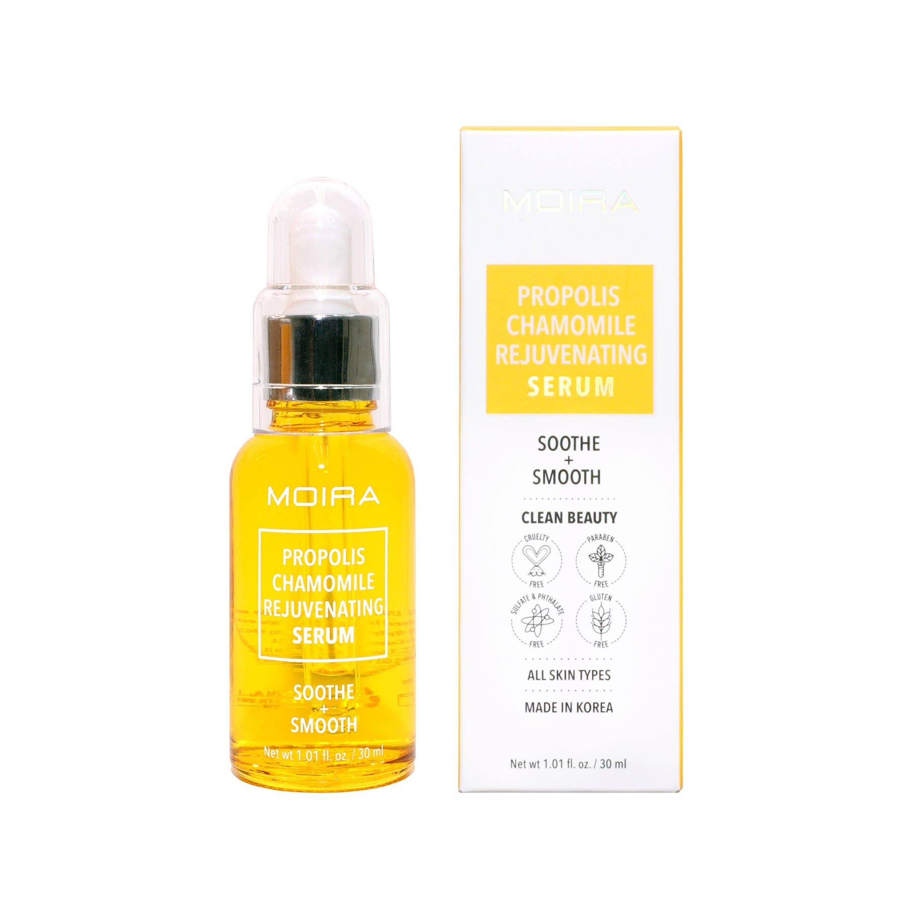 Moira Cosmetics - Wholesale Facial Serum/Concentrate - Facial Serum - Propolis Chamomile Rejuvenating1