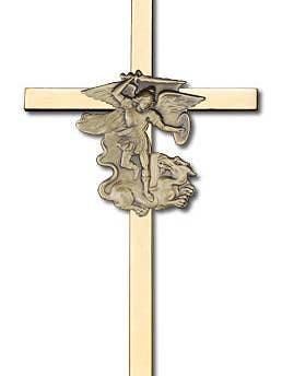 Wandkreuz des Erzengels Michael für den Großhandel von Tony’s Jewelry