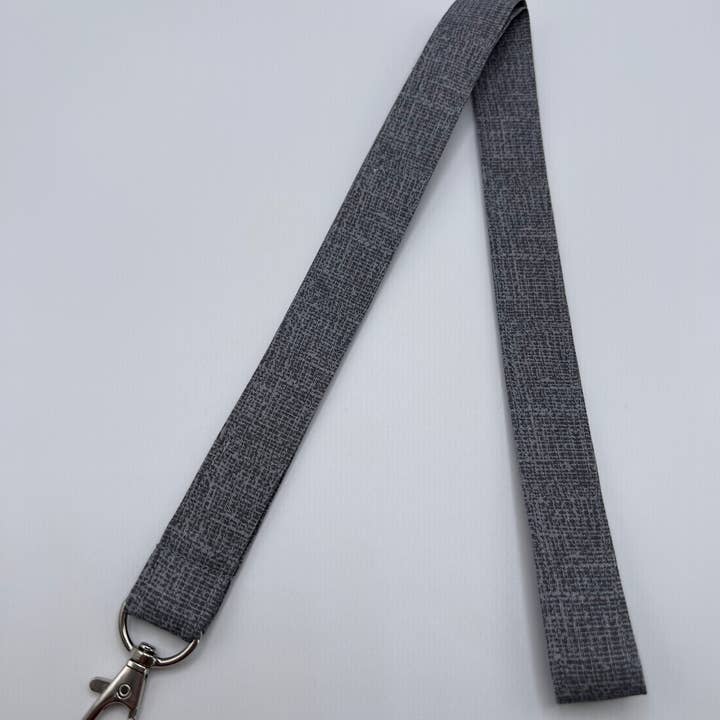 Grå säckväv tonala nyckelband för wholesale av The Lanyard Boutique