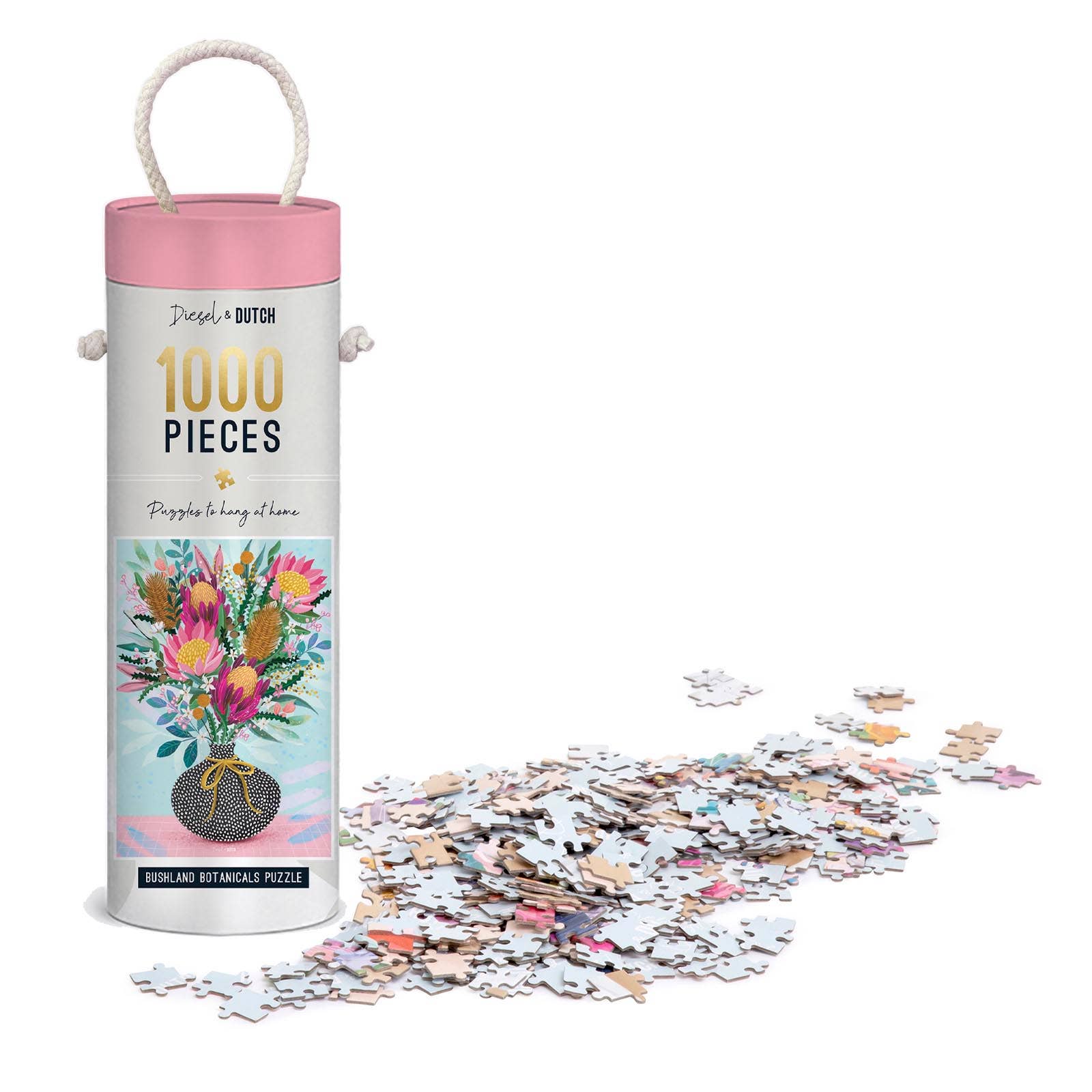 Diesel & Dutch - Wholesale Puzzle – Adult - Bushland Botanicals 1000pc Wall Jigsaw Puzzle3