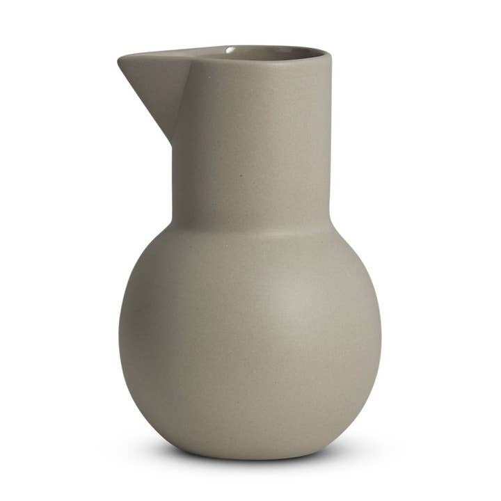 Caraffa Yala, piccola, grigio tortora per la vendita all'ingrosso da parte di Marmoset Found