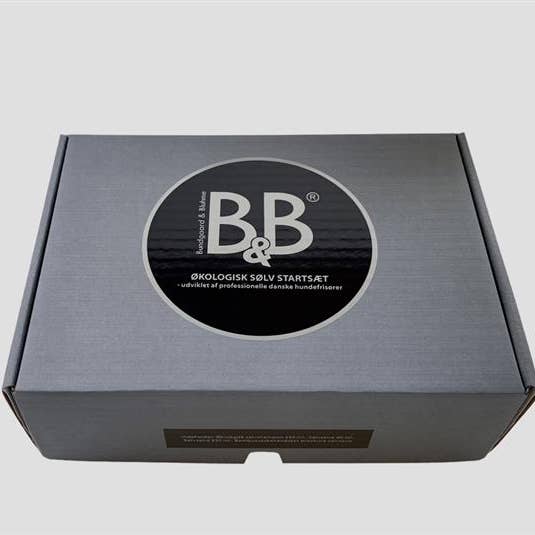 B&B Økologisk Hundeshampoo - Wholesale Pet Grooming Set - Dog - B&B Starter Box Colloid Silver Series