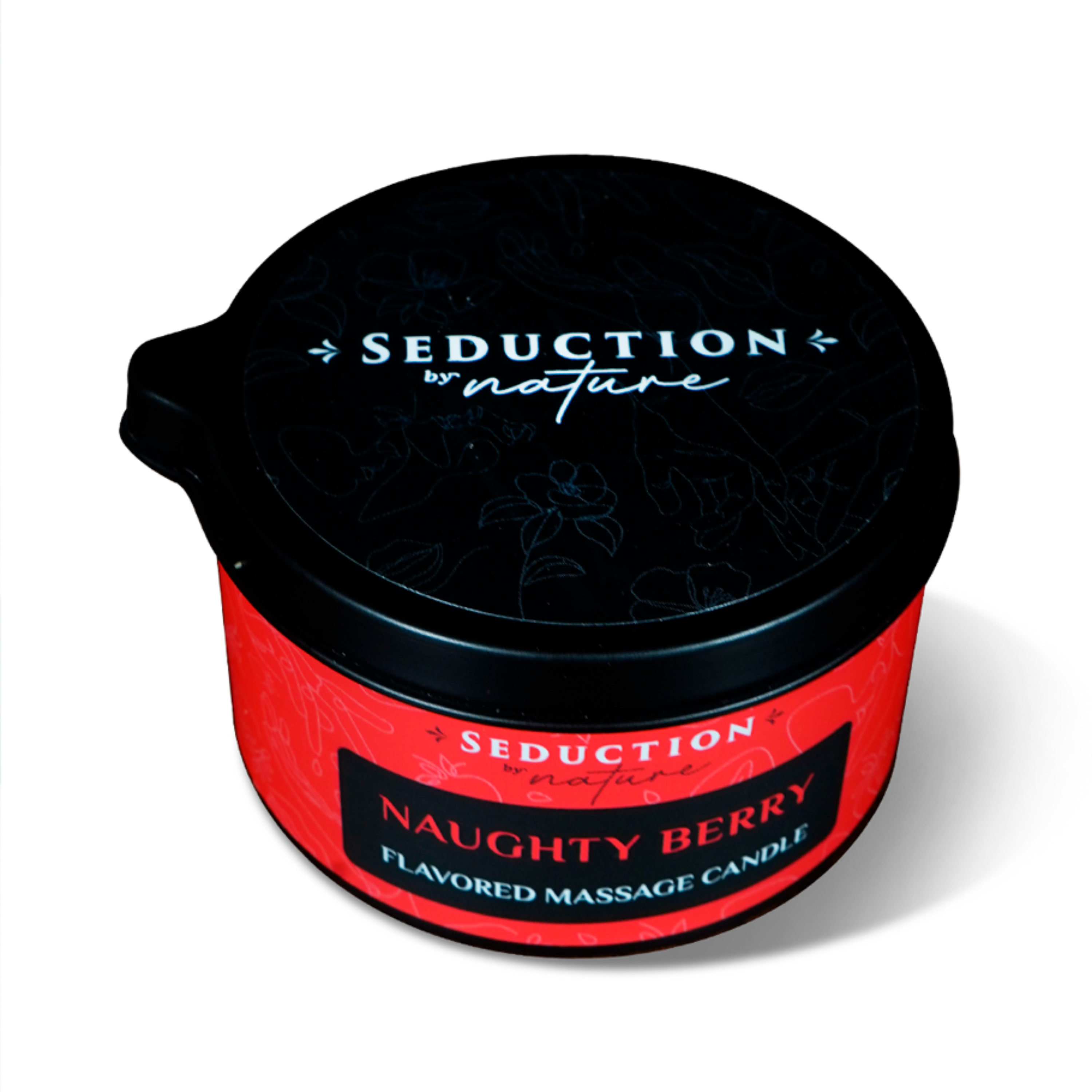 Seduction by Nature - Wholesale Sex Toy - Naughty Berry - Kissable Massage Candle7