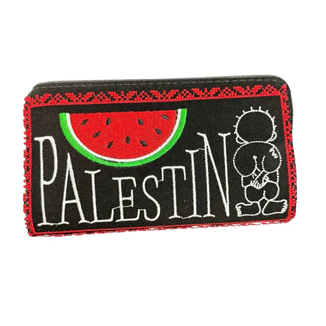 Palestinian Elegance - Wholesale Wallet - Women's - Wallet Bags with Embroidered Palestine Designs - 4 Unique Variants4