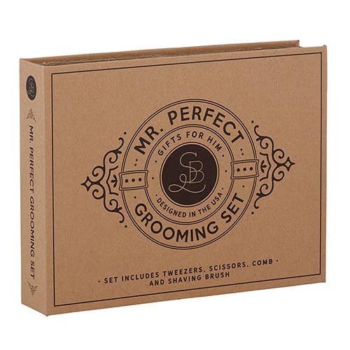 Santa Barbara Design Studio by Creative Brands - Wholesale Shaving Set/Kit - Men's - Grooming Book Box