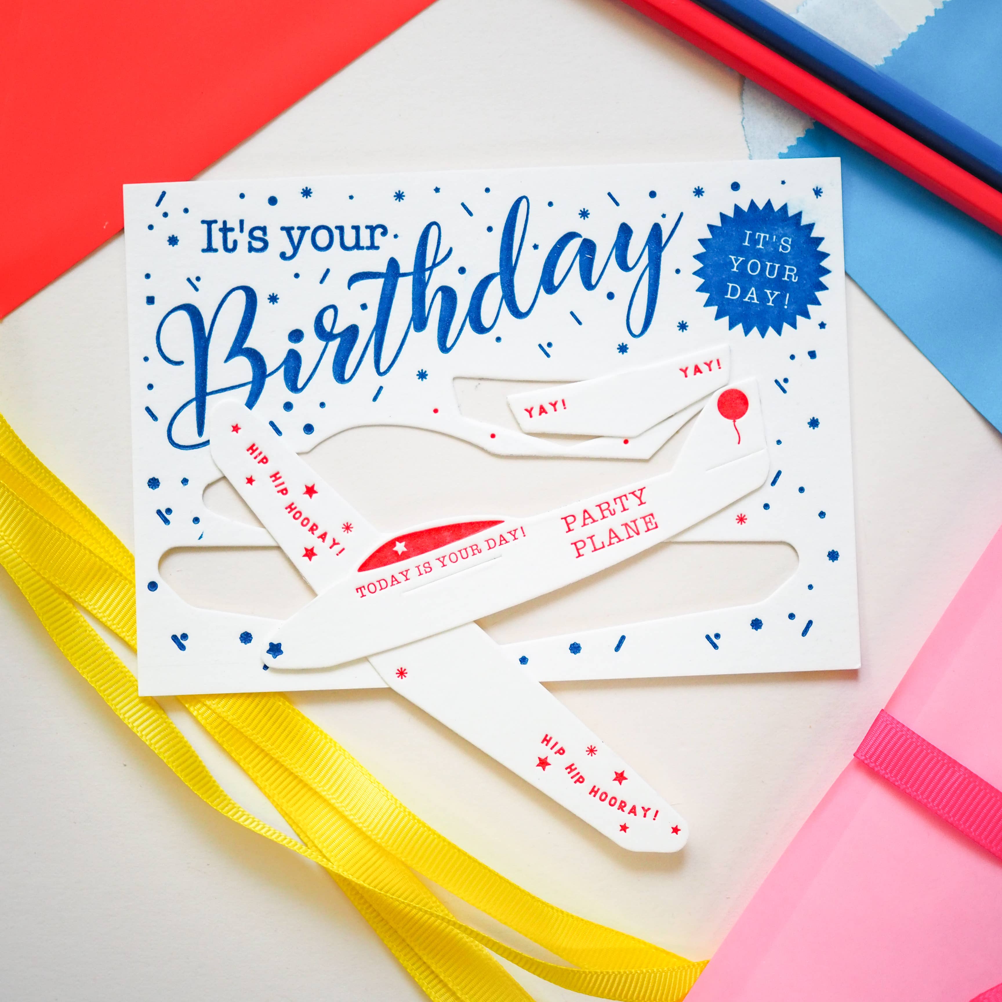 soch and co - Wholesale Birthday Card - Birthday plane card2