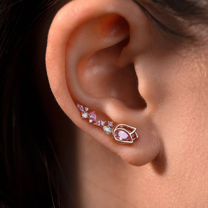 Les Joyaux d'Aure - Wholesale Stud/Post Earrings - Flora earrings1