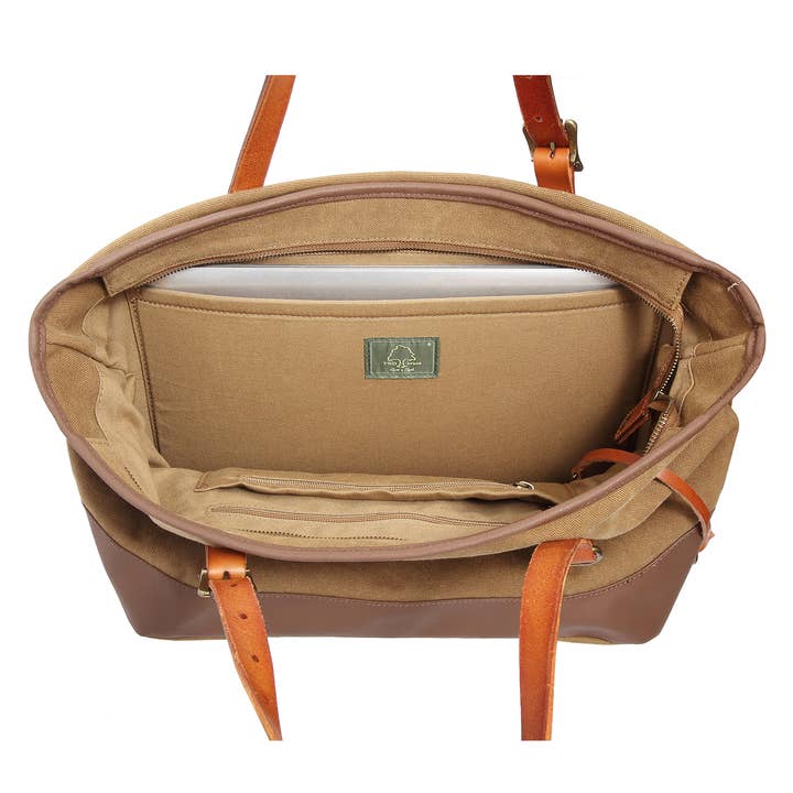 TSD Brand - Wholesale Tote bag – Women's - Redwood Canvas Shopper7