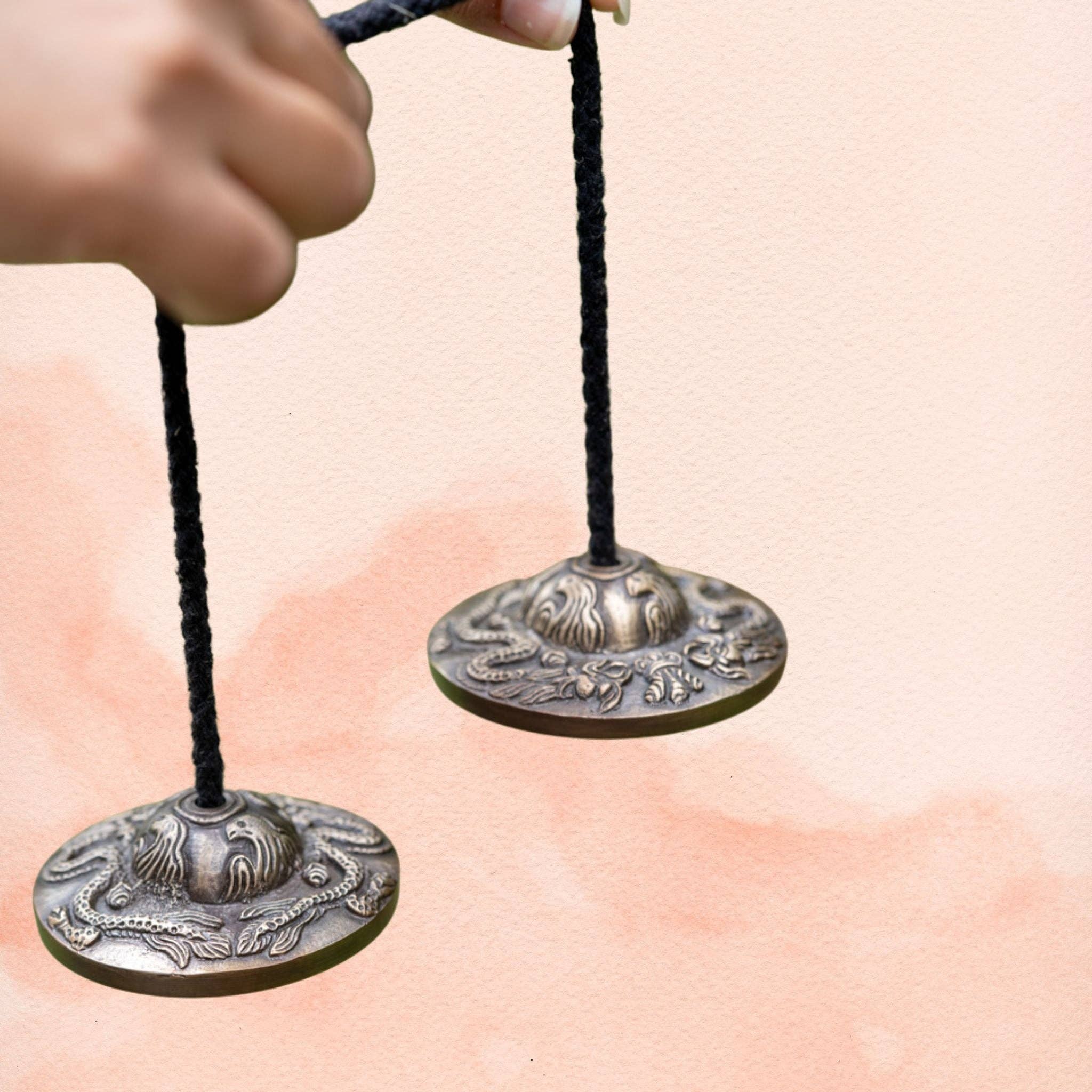 Singing Bowl Shop - Wholesale Meditation Supplies - Dragon Tingsha - Protection1