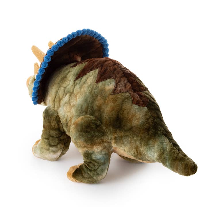 The Petting Zoo - Wholesale Stuffed/Plush Toy - Kids & Baby - 16" (41cm) Triceratops Dinosaur Medium4