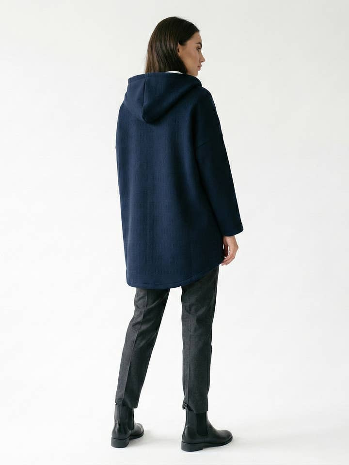 L'Emotion - Venta al por mayor Sudadera con capucha - Mujer - Sudadera con capucha con cremallera de neopreno en relieve23