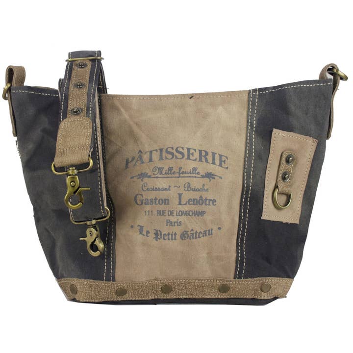 Sunsa women's shoulder bag. vintage canvas handbag for wholesale by Sunsa