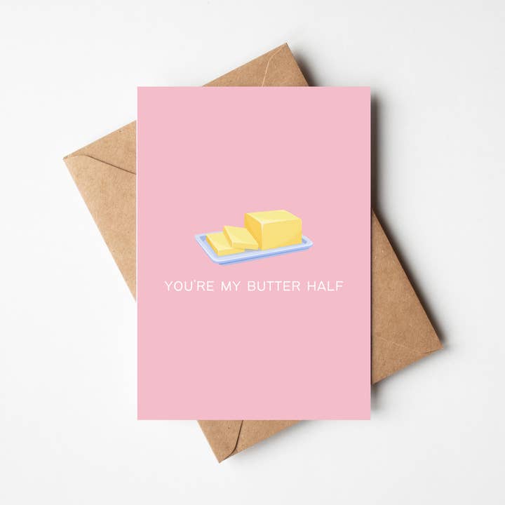 Tu es ma moitié de beurre. pour la vente par Howdy Stranger Studio