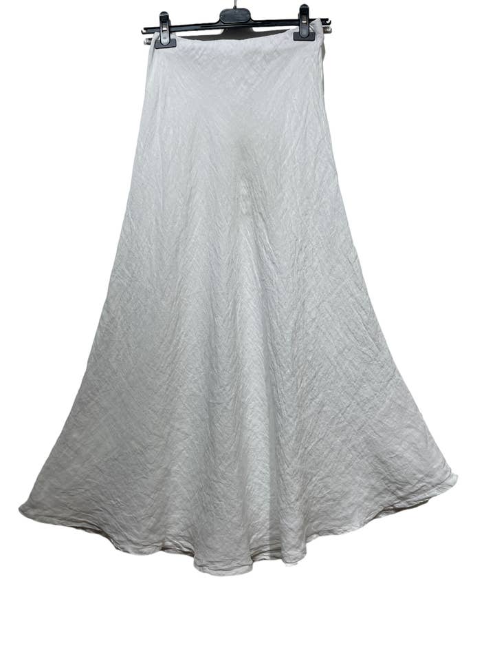 LINEN & COTTON HOUSE - Wholesale Skirt - Women's - SKIRT 22540 100% LINEN SPRING SUMMER CLOTHING