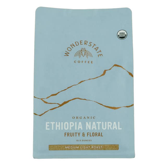 Organic Ethiopia Natural Process for wholesale by Wonderstate Coffee