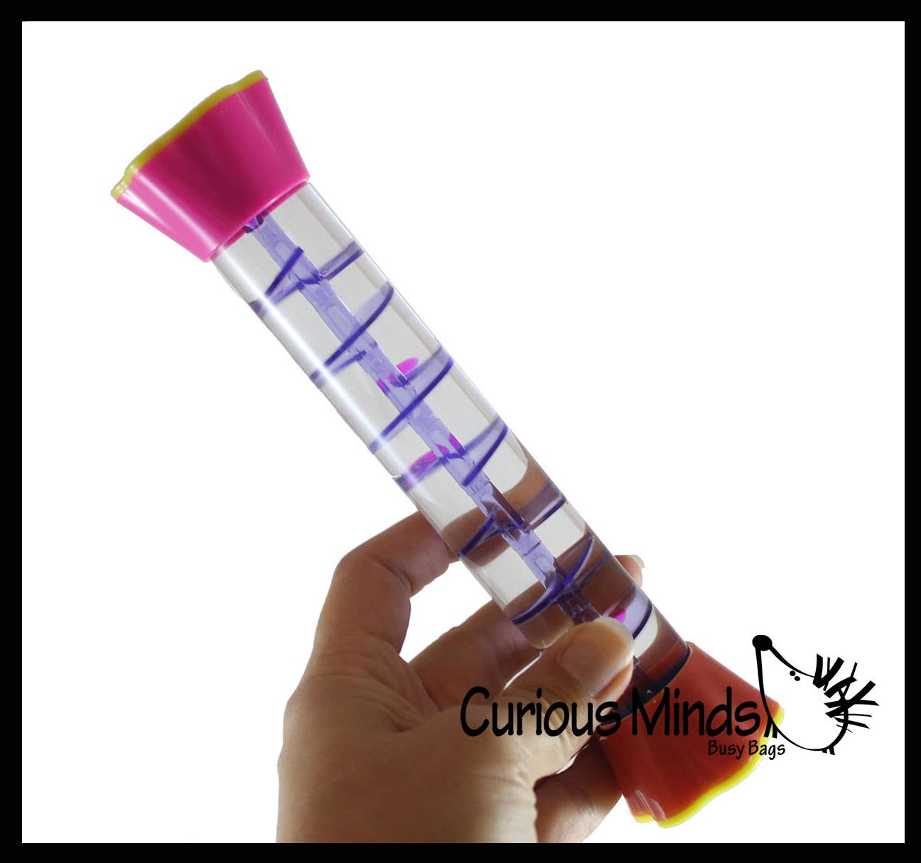 Curious Minds Toys – Großhandel Fidget Toy – Kinder – 1 Bubble Helix Stick, spiralförmig, zum Abtropfen von Flüssigkeiten, Calm Dow7